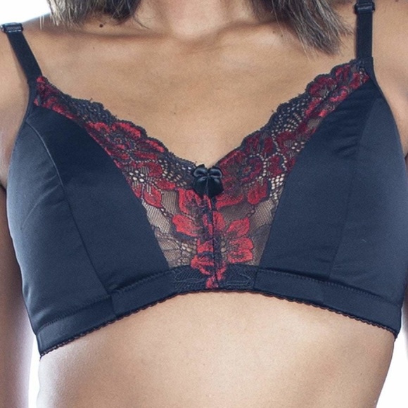 Lace trim bra - Picture 1 of 12